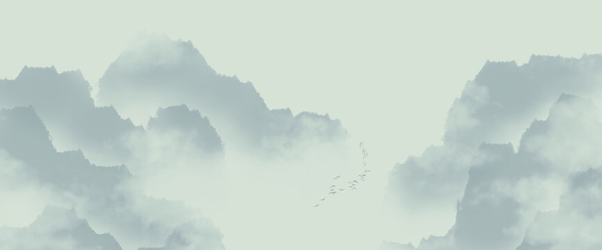 中式山水寫(xiě)意