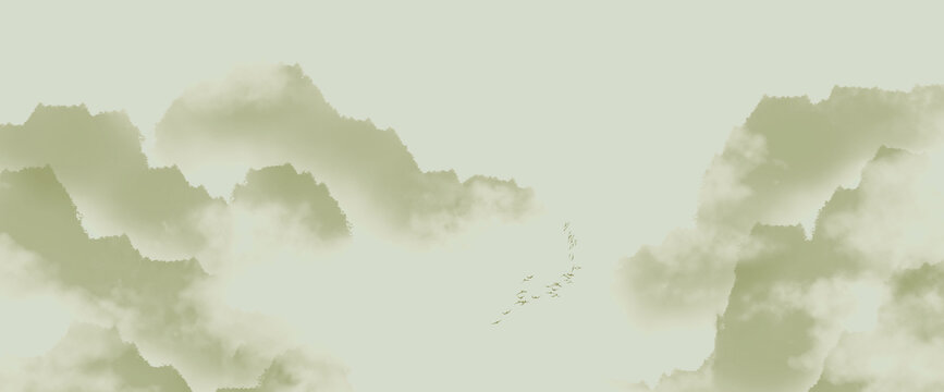 中式山水寫意