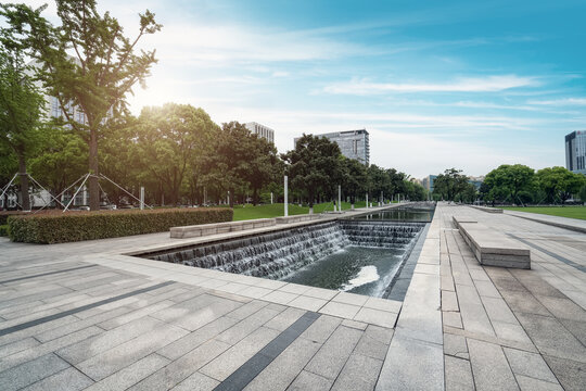 户外城市景观街景