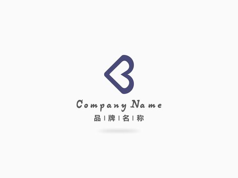 字母B標志設計