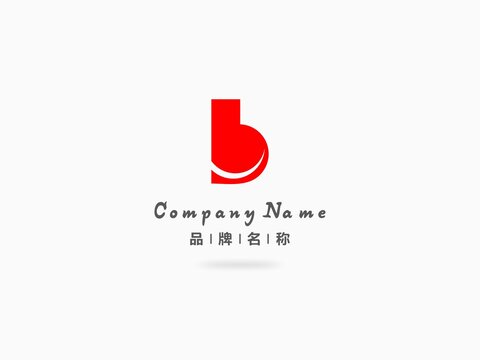 字母B标志