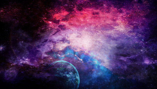星空婚禮舞臺背景