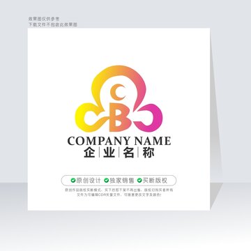 CB字母標志BC字母標志