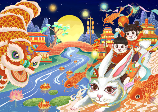 兔年插畫