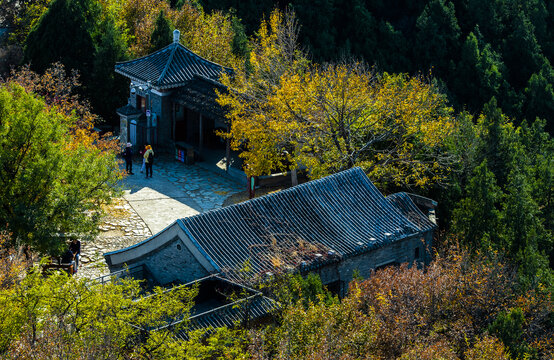 山村秋色