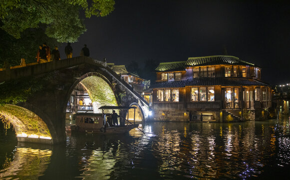 乌镇夜景