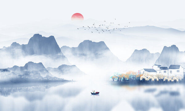 山水畫