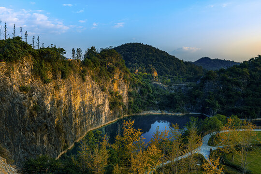 铜锣山矿山公园