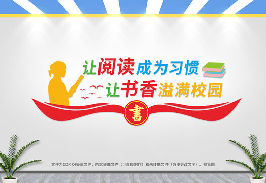 閱讀文化墻