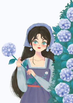 繡球花