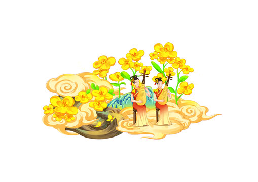 絲弦油菜花
