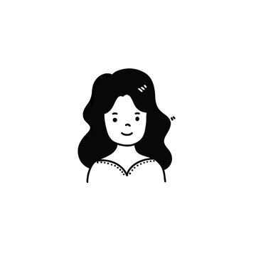 大卷發(fā)女孩