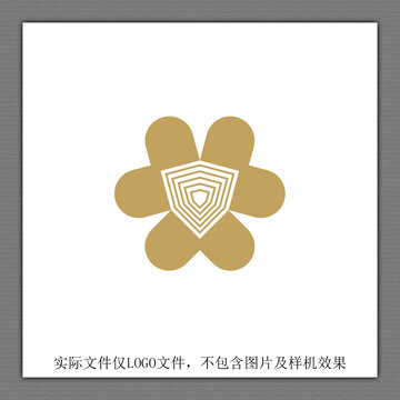 心形智能锁LOGO设计