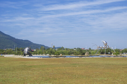 漳州三馆广场风景