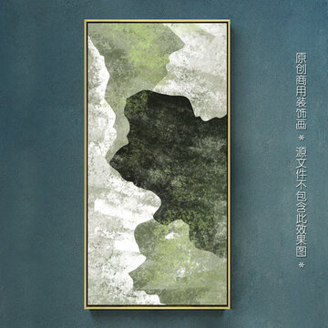 侘寂風(fēng)抽象裝飾畫