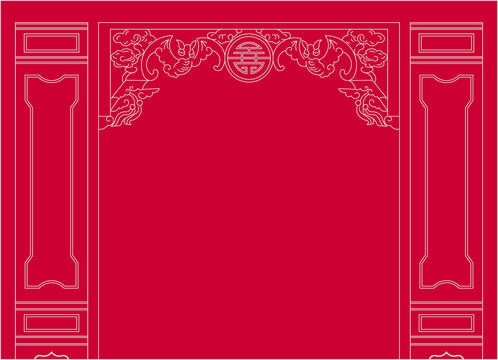蝙蝠木雕