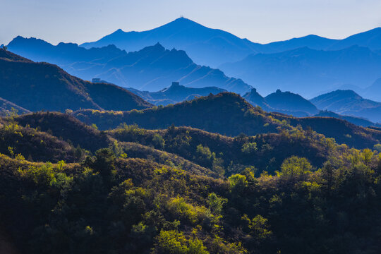 北京密云蟠龙山长城