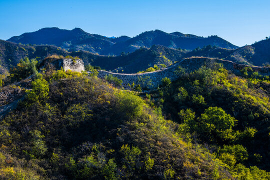 北京密云蟠龙山长城