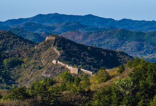 北京密云蟠龙山长城