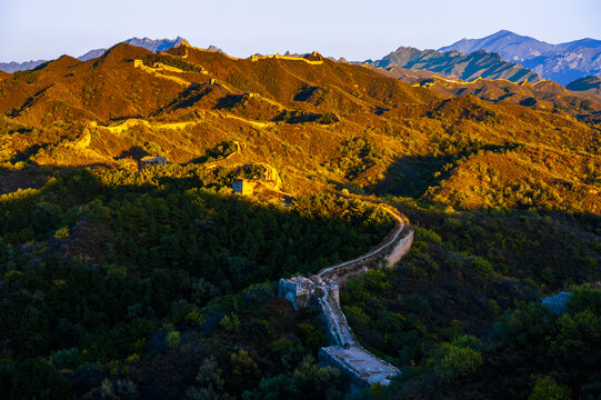 北京密云蟠龙山长城