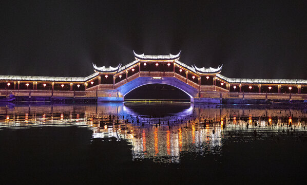 锦溪夜景