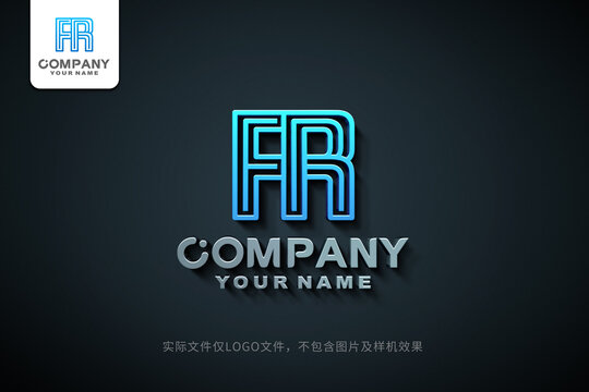 字母FR标志RF