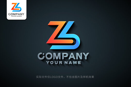 标志ZB字母BZ