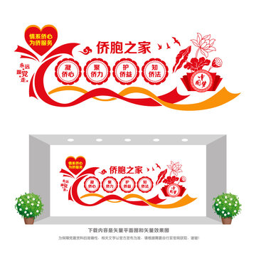 僑胞之家文化墻