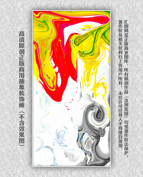 玄關抽象油畫