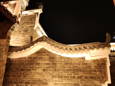 中式古建筑飞檐