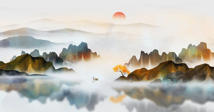 山水畫
