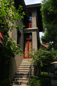 上海周公馆侧门