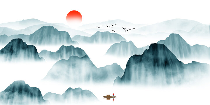 意境山水畫