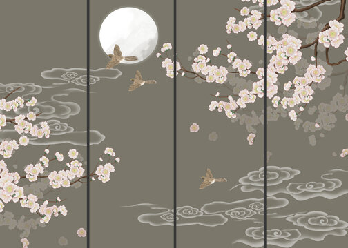 現(xiàn)代古典花鳥畫