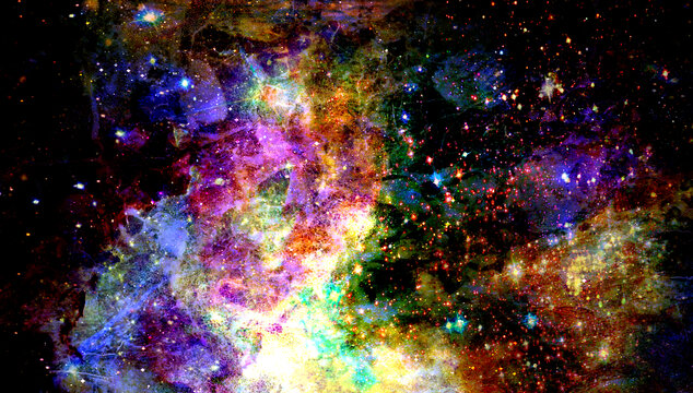 流星璀璨星空