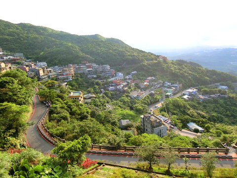 白天的九分山城