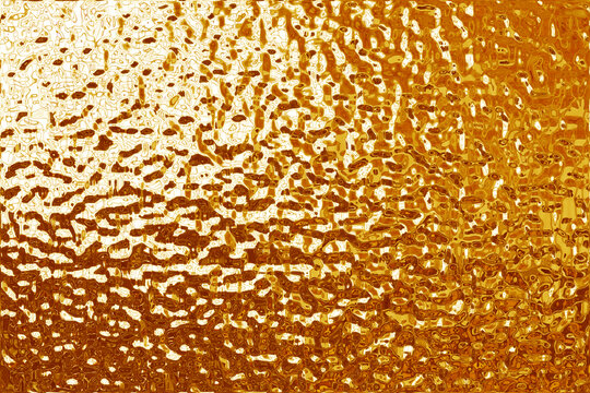 黄金流体液体纹理