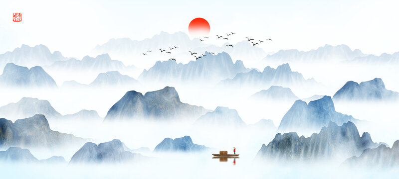 意境山水畫