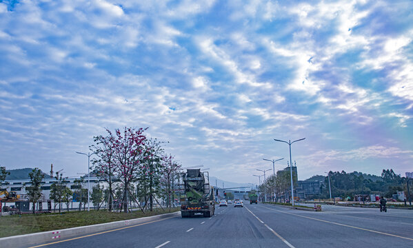 深汕大道晨景