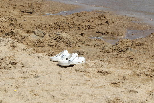 海滩鞋子