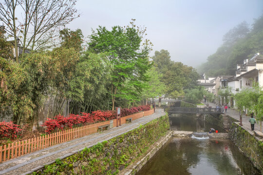 绩溪龙川水街