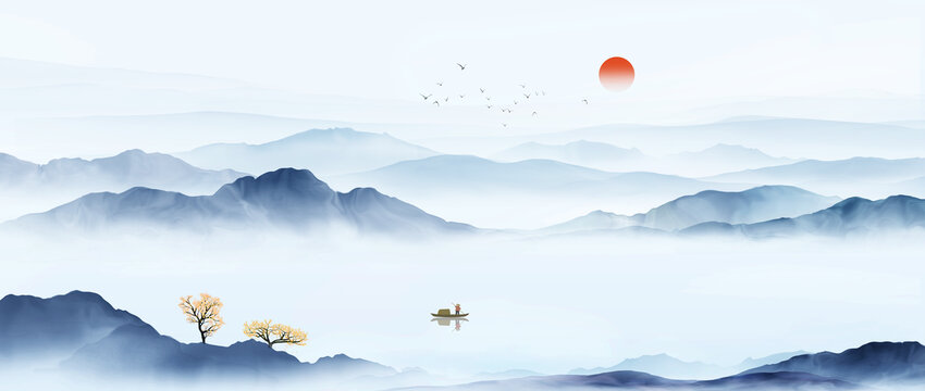 意境山水畫