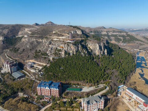 济南黄花山真经寺佛塔