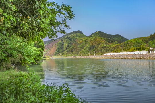 绩溪龙川登源河