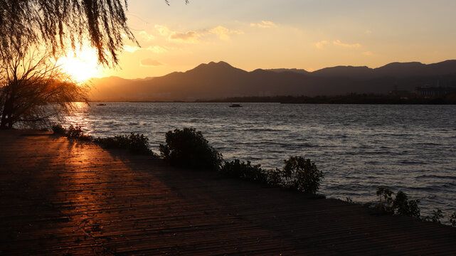 夕阳美景