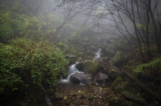 青峰峡秋色