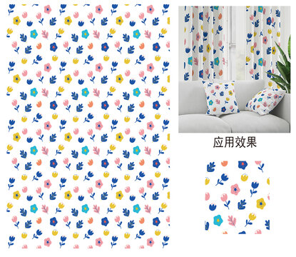 平鋪花紋