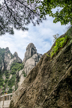 黄山山峰风景