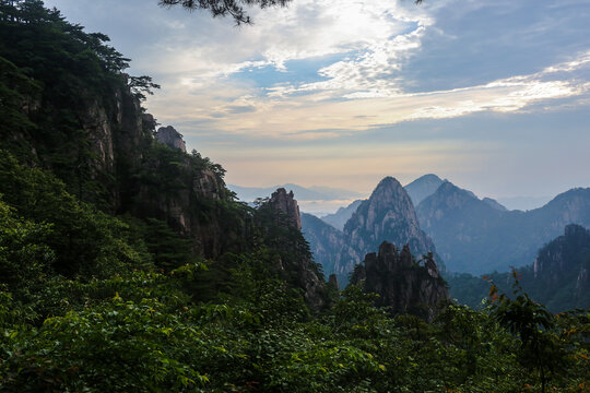 黄山日出