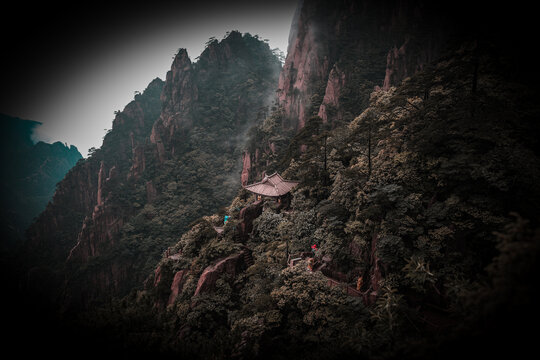 黄山大峡谷风光